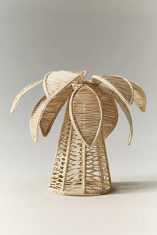 Coro Cora Palm Tree Candleholder | Anthropologie (US)