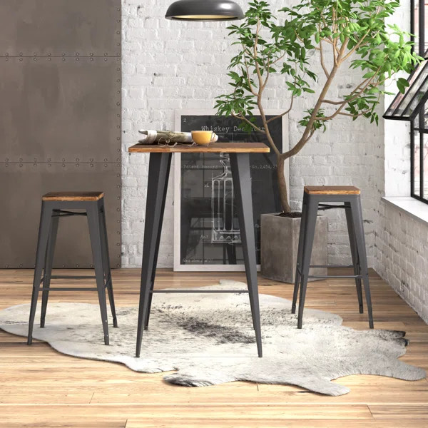 Christie 2 - Person Bar Height Dining Set | Wayfair North America