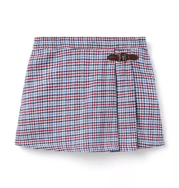 Houndstooth Buckle Skirt | Janie and Jack