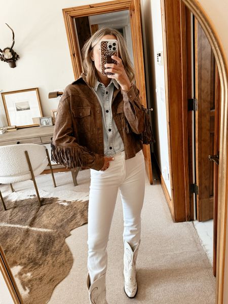 Fun fringe jacket from Nordstrom
Country concert outfit idea 

#LTKStyleTip