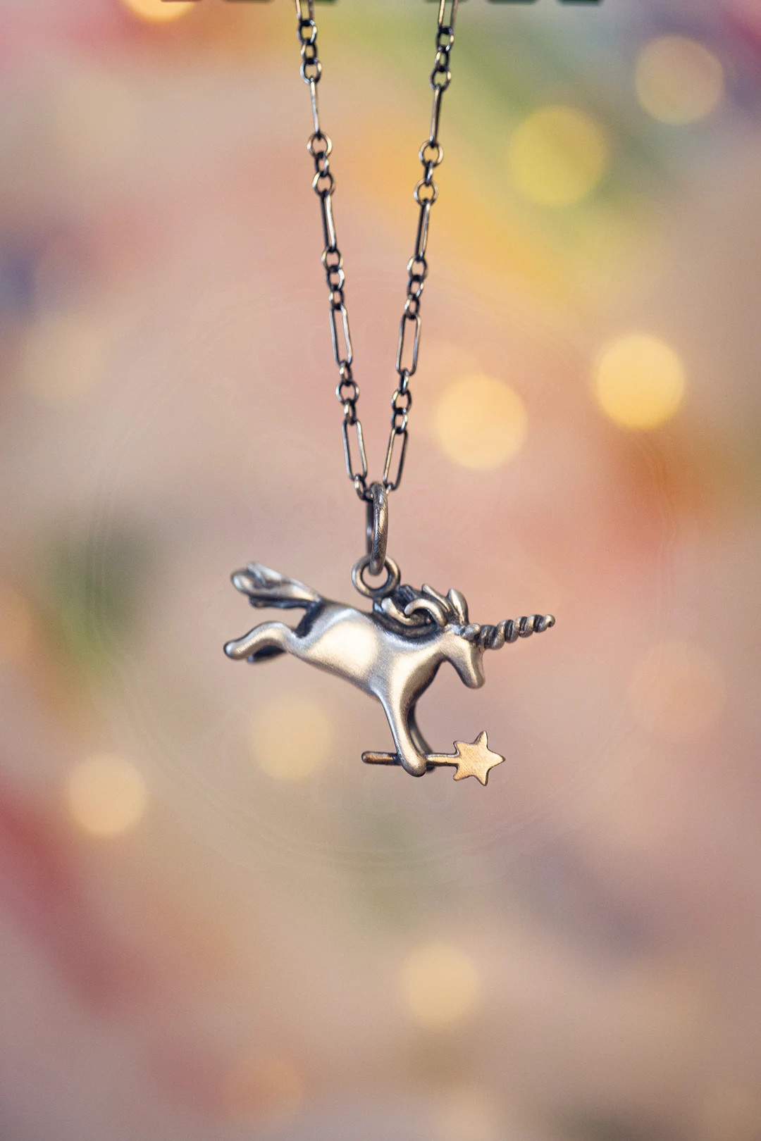 Even More Magical Unicorn Pendant, Handmade by Me in Silver, Bronze or Gold /unicorn Necklace/uni... | Etsy (US)