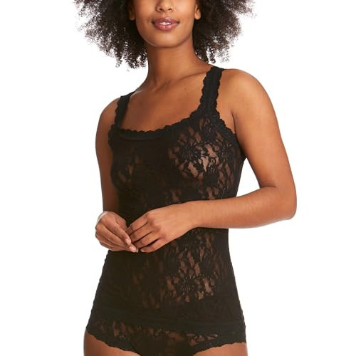 Hanky Panky Women's Signature Lace Unlined Cami, Black, X-Large | Amazon (US)