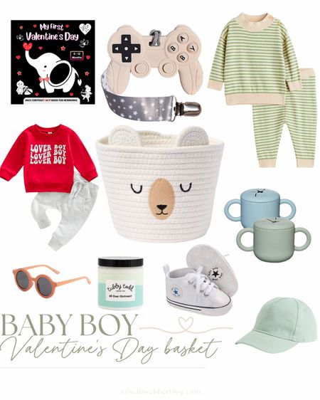 Baby boy Valentine’s Day basket gift ideas!

#LTKbaby #LTKGiftGuide