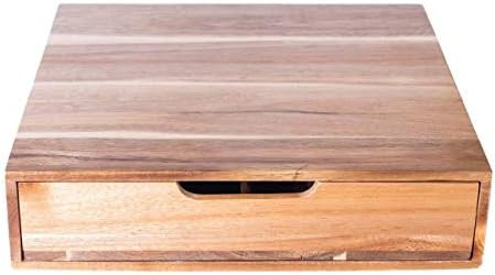 Select Essentials Coffee Pod Drawer - Acacia Wood Coffee Storage Drawer, Espresso Pods Holder, Ru... | Amazon (US)