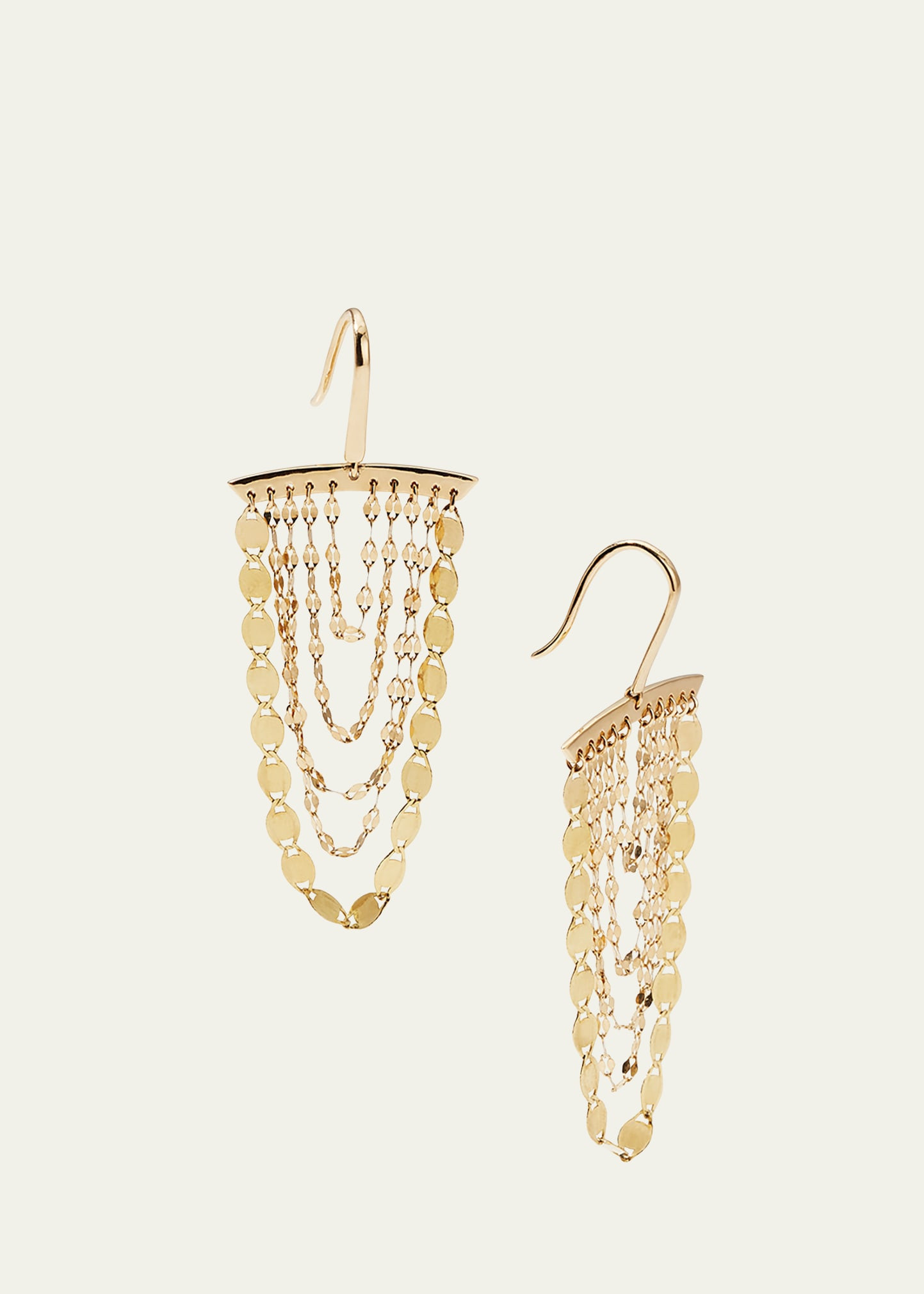 Lana Small Nude Cascade Earrings | Bergdorf Goodman