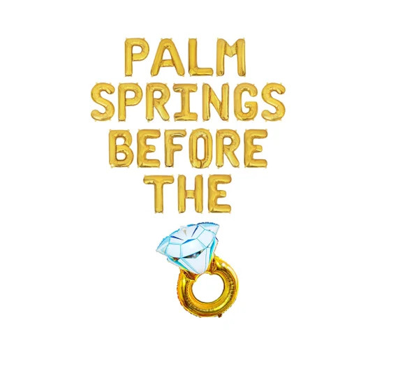 Palm Springs Bachelorette Party Decor Balloons Cali | Etsy | Etsy (US)