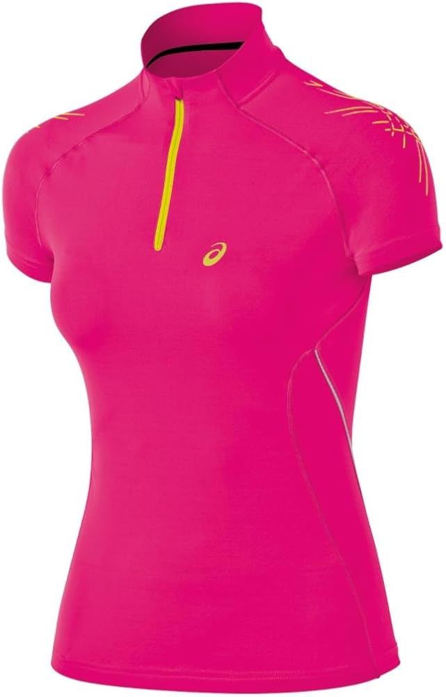 ASICS Women's Speed Inner Muscle Compression 1/2 Zip Top | Amazon (US)