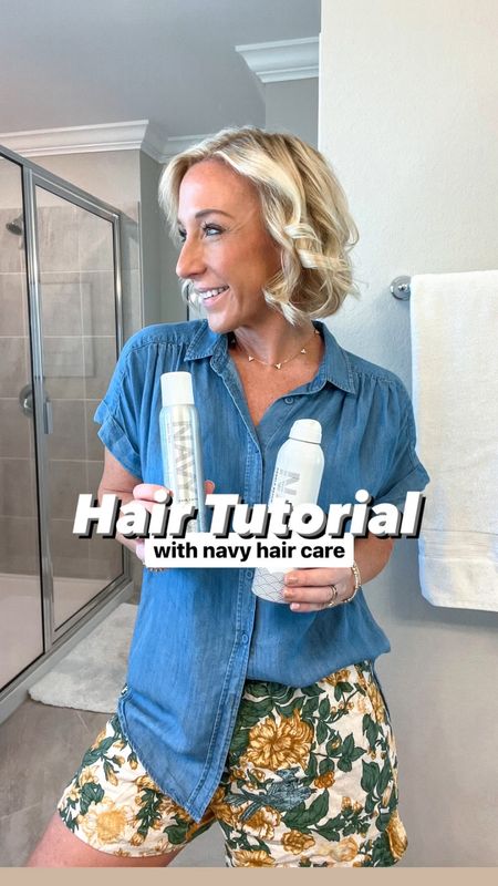 From now until June 7th, use code LESLIE40 for 40% off site wide @navyhaircare!! 

I have thin, fine, short, straight hair… but I love when it’s curled, with volume! So how do I do it? With @navyhaircare’s Sailor Talk dry shampoo, Pebble Beach dry texture spray, and a 1” curling iron.


#LTKSaleAlert #LTKVideo #LTKFindsUnder50
