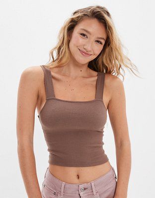 AE Plush Tank Top | American Eagle Outfitters (US & CA)