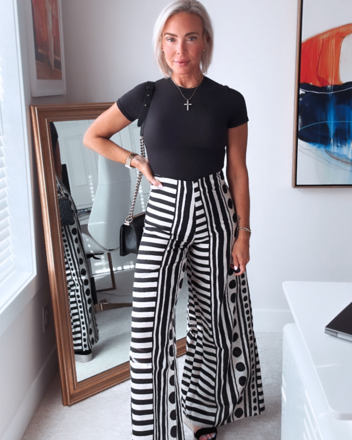 THE SUMMER PANTS YOU MUST OWN 🤌I got them in an XS and they were tight on my behind so I would recommend a small for someone who is a size 2, unless you have a completely flat behind 😂 I love that you can dress. These were just a simple black tea and a great pair of platform shoes which I’ve also linked. I wear a size 9 so they run through to size this is a perfect Saturday night go out outfit. 🍾
Xoxo,
CeCe ☀️

#LTKSeasonal #LTKStyleTip #LTKParties