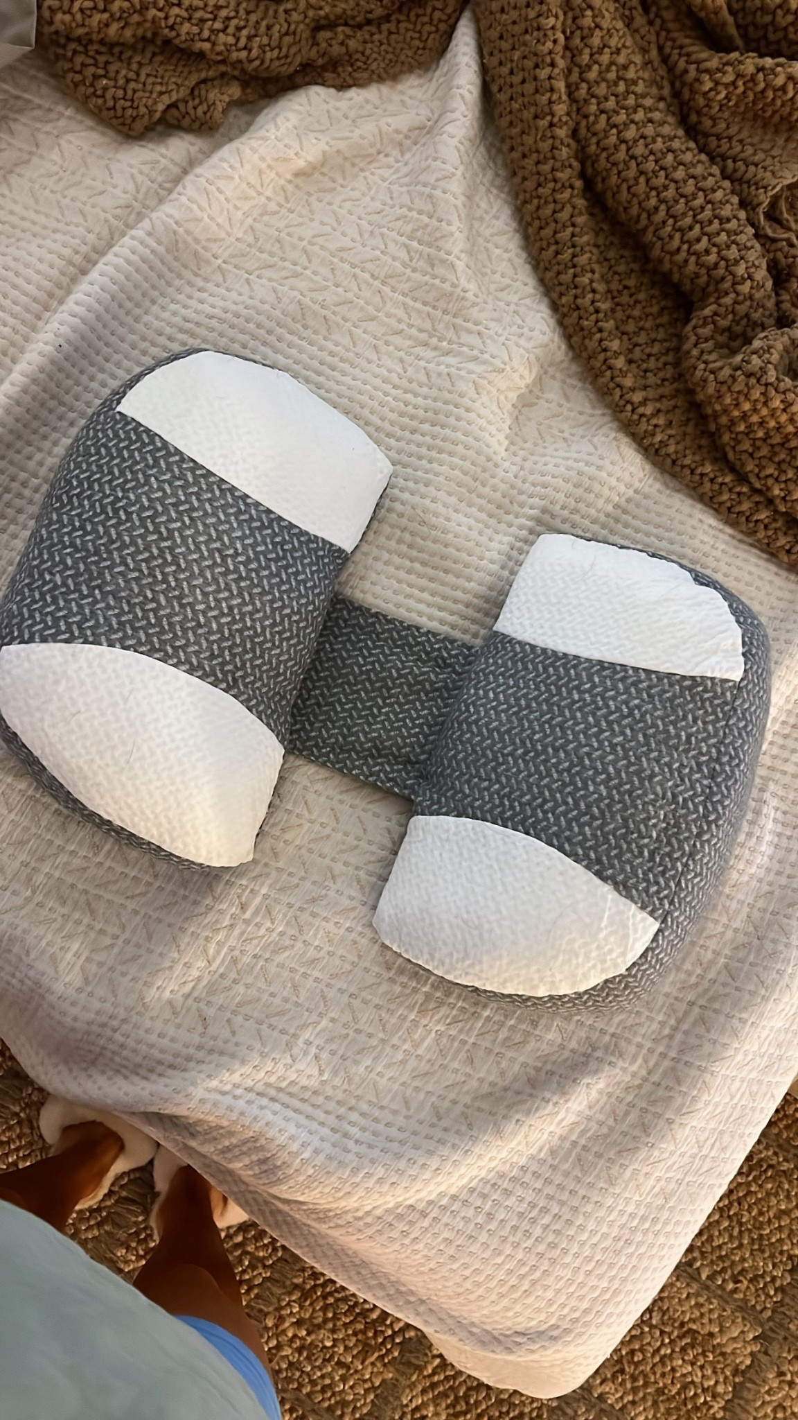 Early pregnancy pillow. Night 1 and thought it was super comfortable since I’m more of a back sleeper! 

#LTKBump #LTKFindsUnder50 #LTKFamily