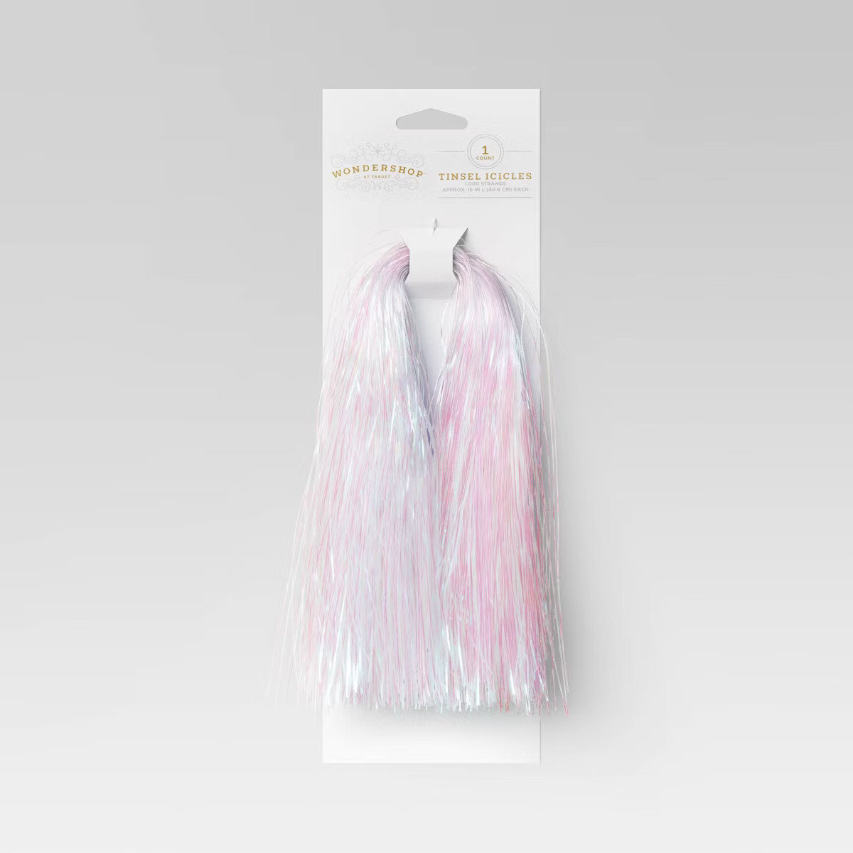 1000ct Christmas Tinsel Icicle Iridescent - Wondershop™ | Target