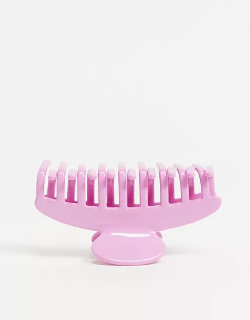 ASOS DESIGN hair claw in lilac | ASOS (Global)