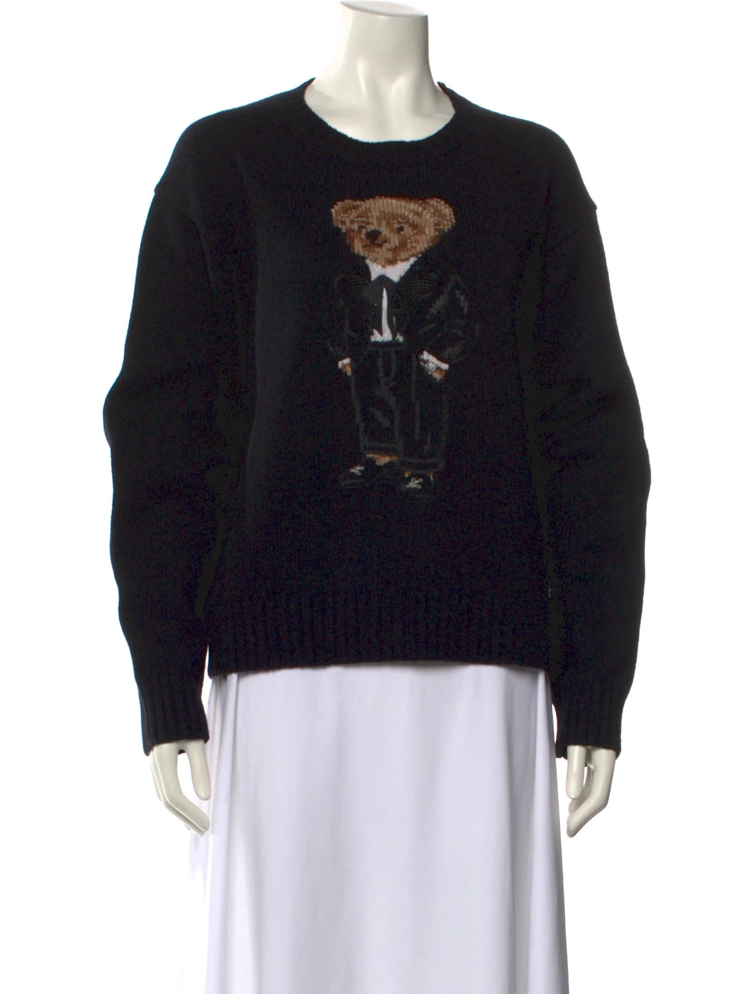 Wool Graphic Print Sweater w/ Tags | The RealReal