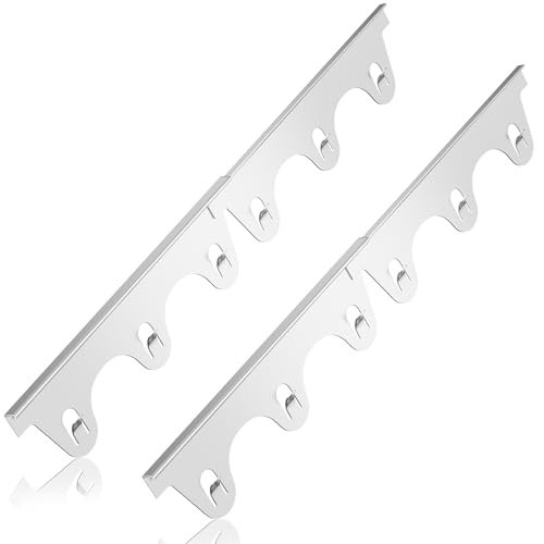 Stove Gap Covers Stainless Steel, 2Pack Retractable Stove Gap Filler (13.8"–27.5" Length, 0.79" Width), Heat-Resistant Guard & Range Trim Kit Between Stove Top & Counter-Silver | Amazon (US)