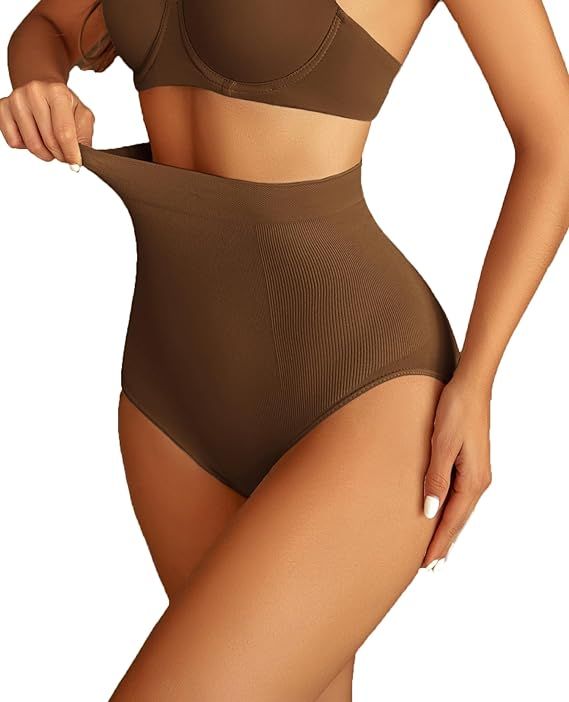 Avidlove Tummy Control Shapewear Thong for Women High Waist Compression Panties Shaping Body Shap... | Amazon (US)