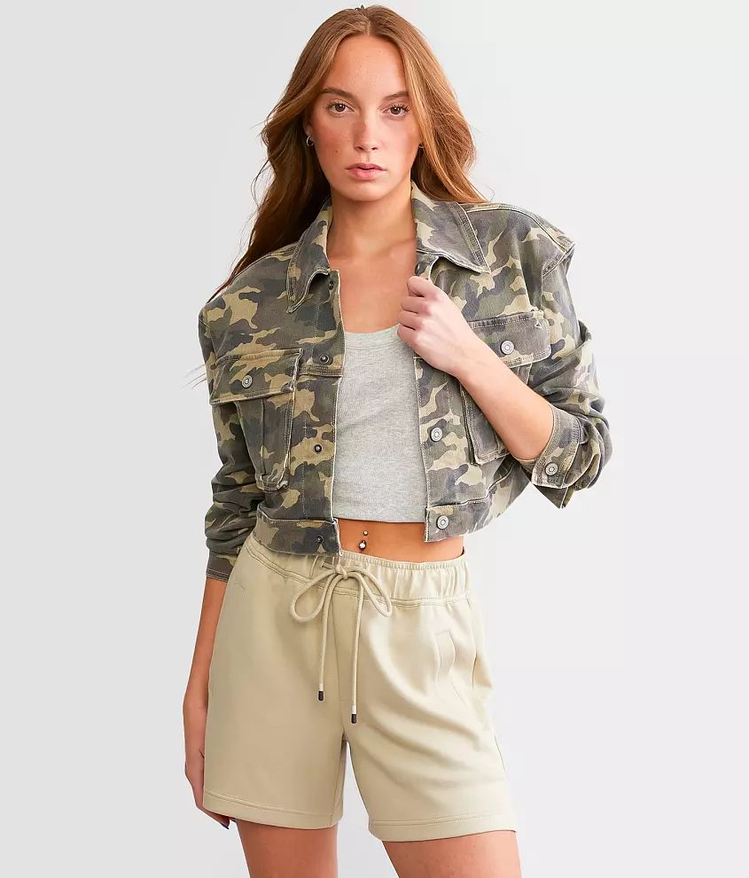 Camo Denim Jacket | Buckle