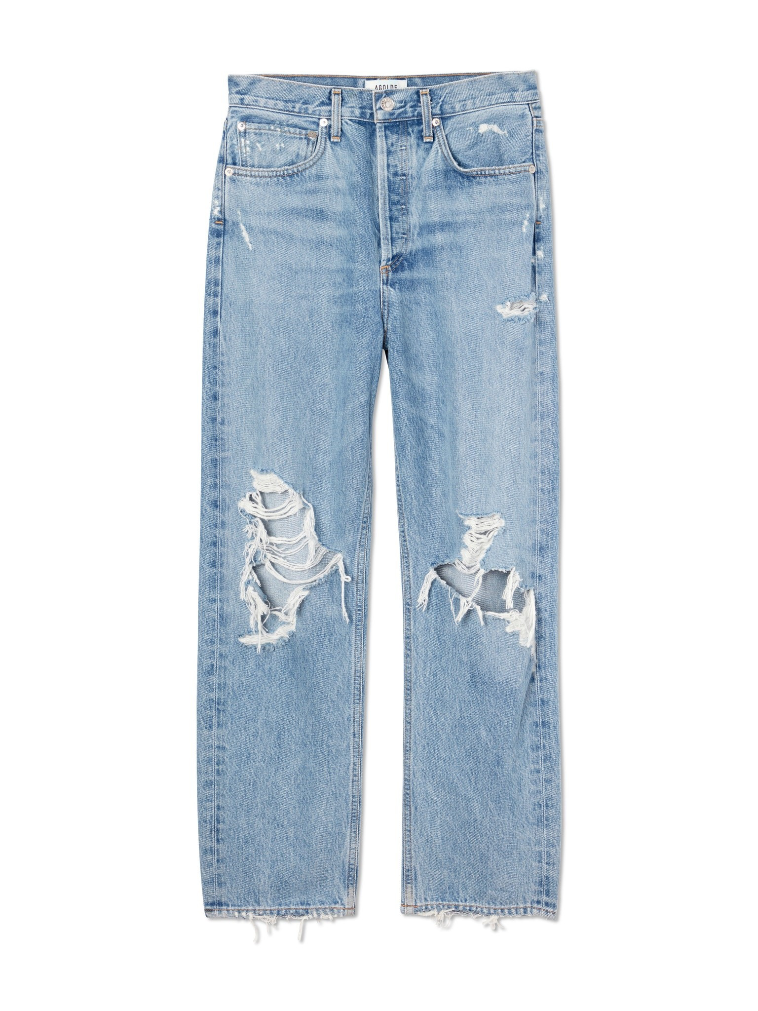 '90s High Rise Loose Fit Jeans | Verishop