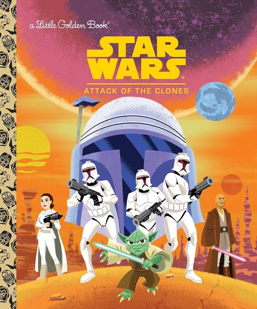Star Wars: Attack of the Clones (Star Wars) (Little Golden Book) | Amazon (US)