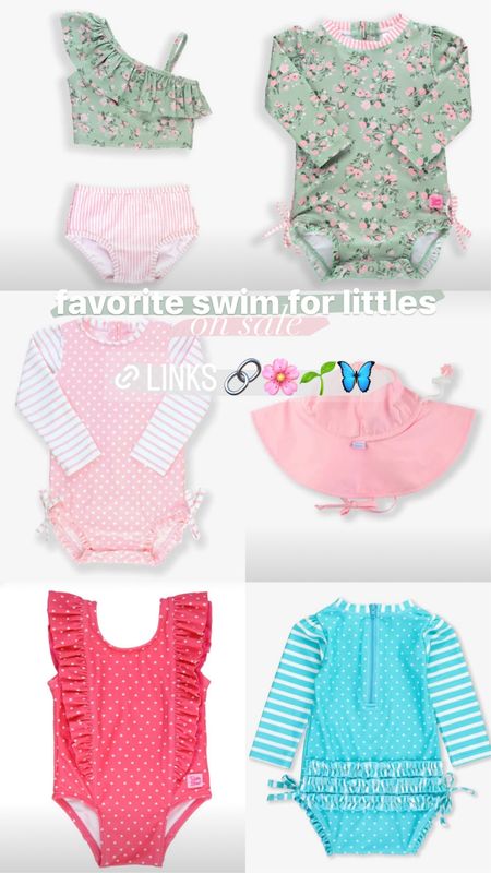 Our favorite swim for littles on sale 🌸🌱🐰 Perfect for Easter baskets 

#LTKswim #LTKkids #LTKsalealert