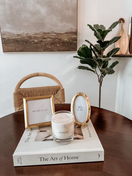 a little McGee and Co. haul perfect for table styling!  Wall art is 30% off! 

Picture frame, candle, coffee table book 

#LTKhome #LTKsalealert