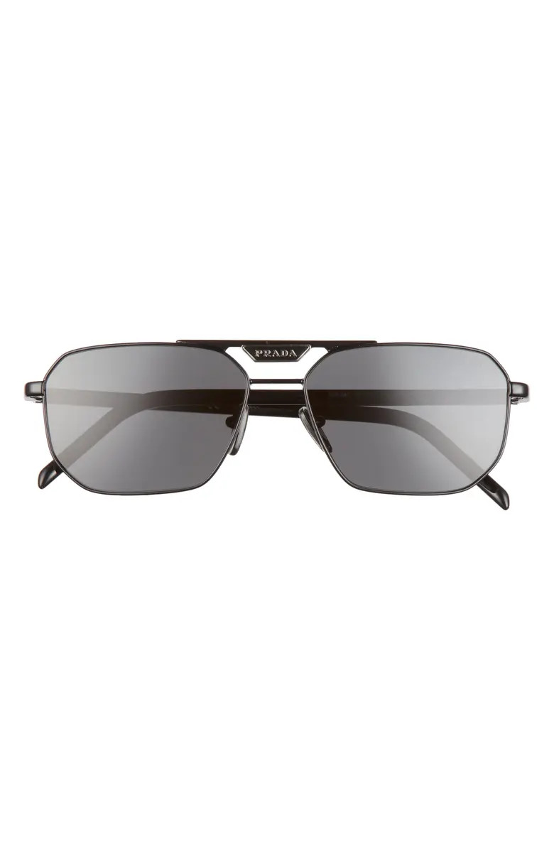 57mm Aviator Sunglasses | Nordstrom