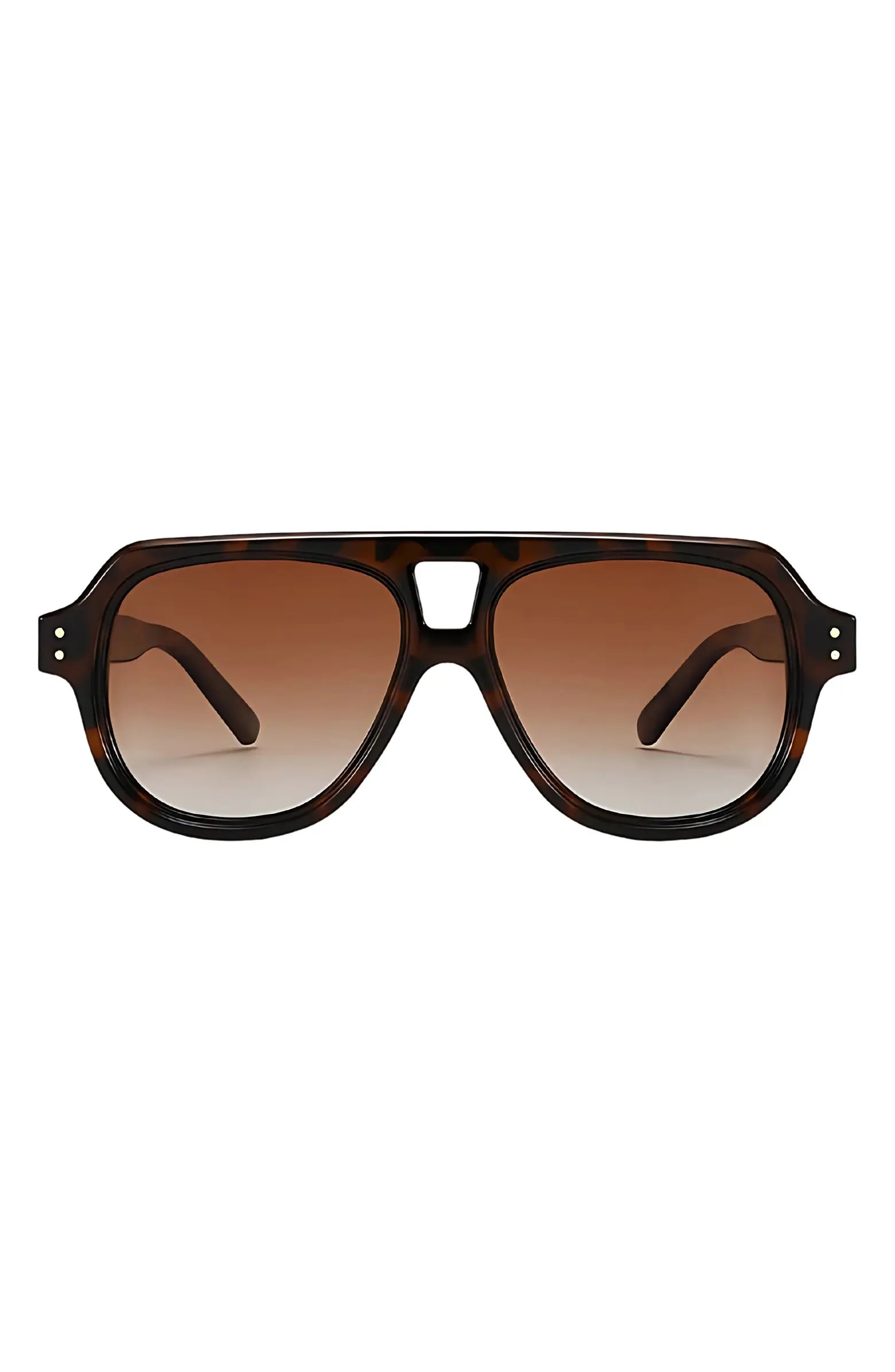 Ender 53mm Polarized Aviator Sunglasses | Nordstrom