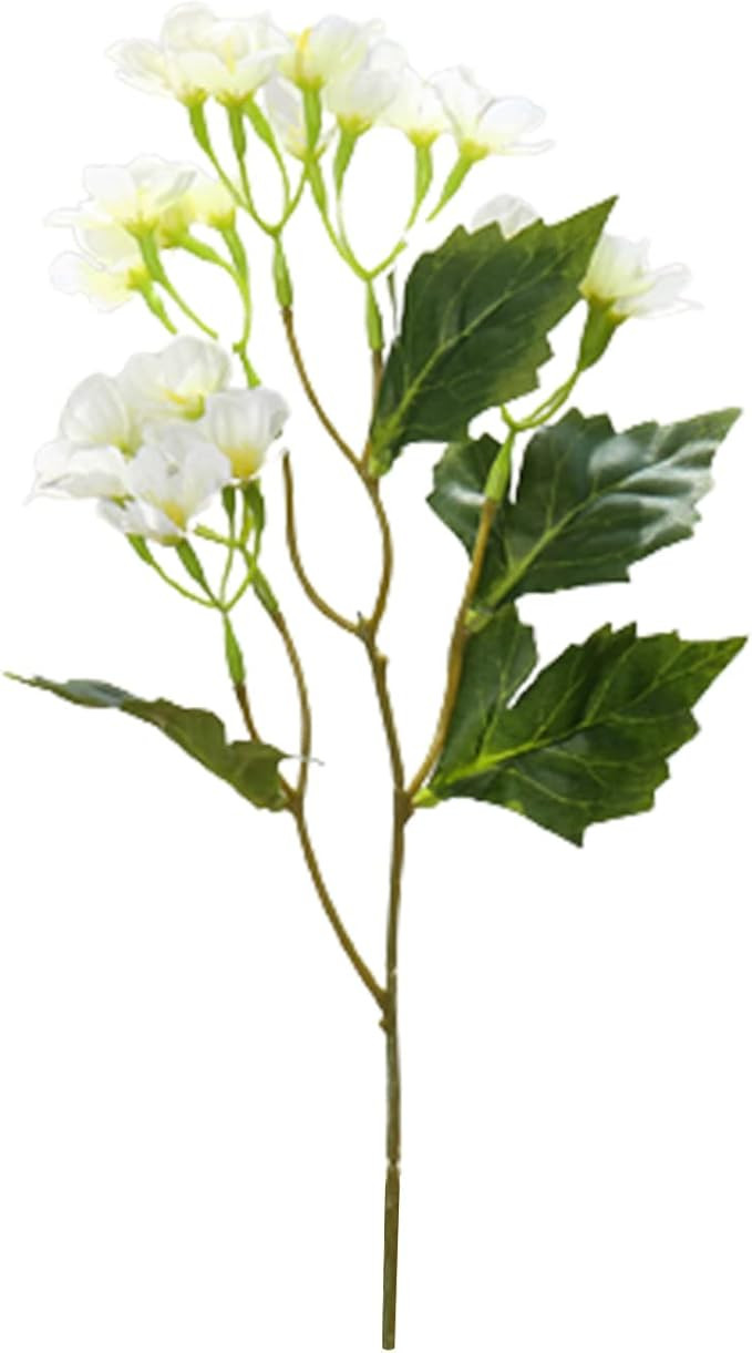 NUZYZ Funny Artificial Flower Natural Everlasting Hydrangea Shape Colorfast Artificial Potted Flo... | Amazon (US)