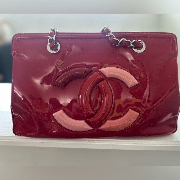 Red pink rare Chanel | Poshmark