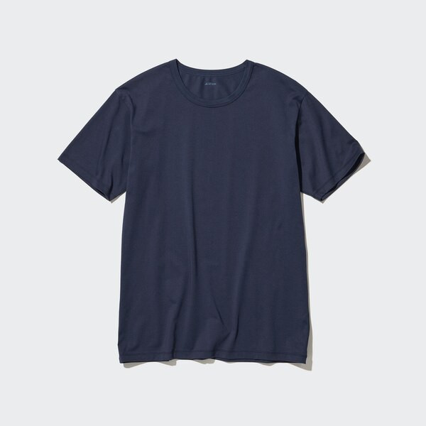 AIRism Cotton Crew Neck T-Shirt | UNIQLO (US)