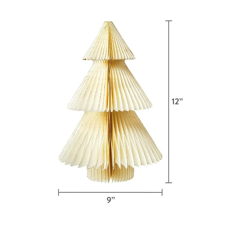 White Honeycomb Trees, 3 Pieces, by Holiday Time | Walmart (US)