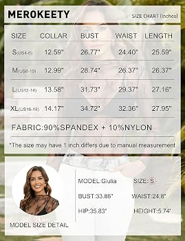 MEROKEETY 2024 Womens Mesh Sheer Long Sleeve Layering Top Mock Neck Lace Floral See Through Shirt... | Amazon (US)