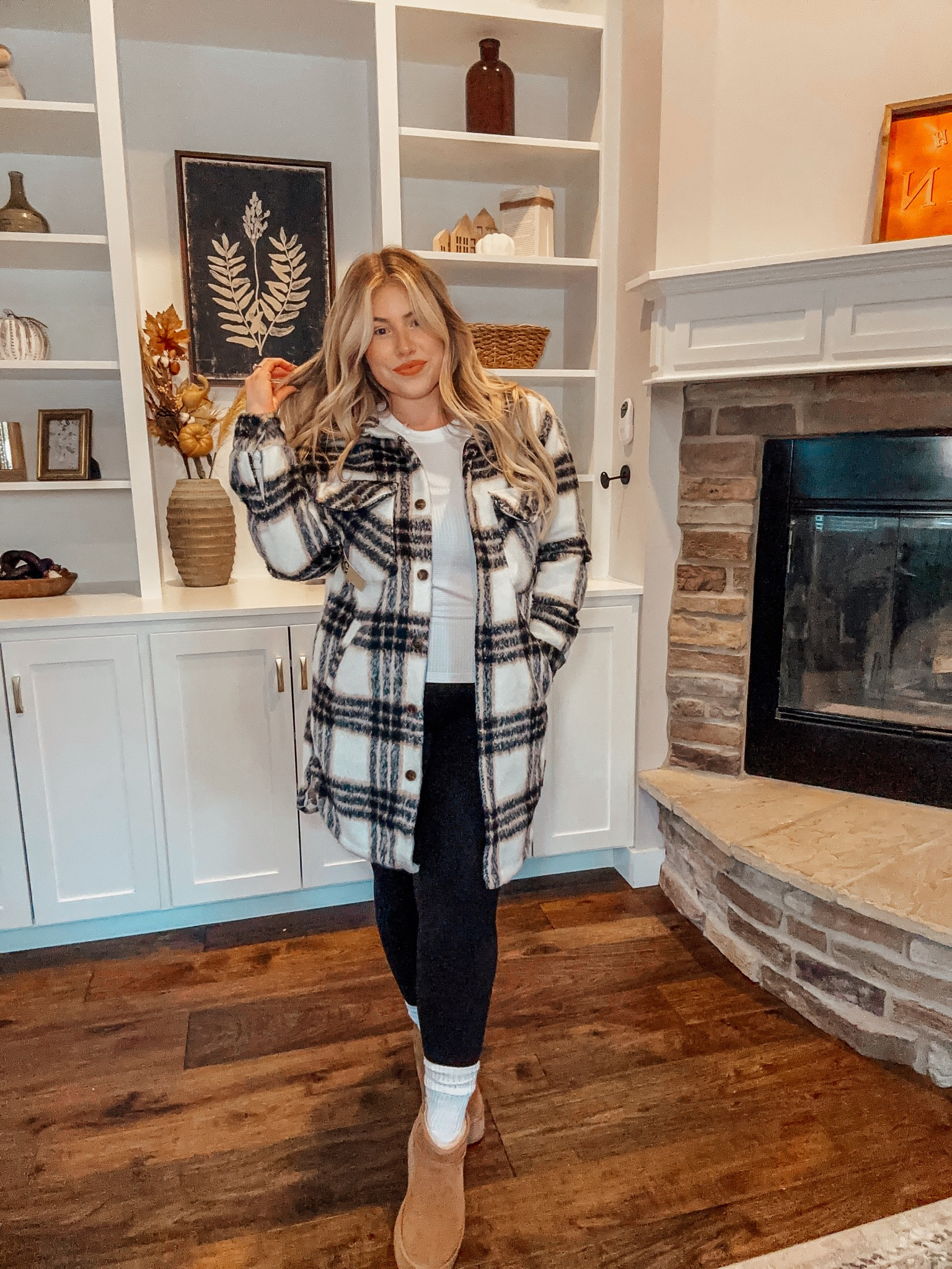 Casual fall outfit wearing a size large 

Amazon fall fashion Walmart fall fashion size 12 midsize 

#LTKSeasonal #LTKHoliday #LTKmidsize