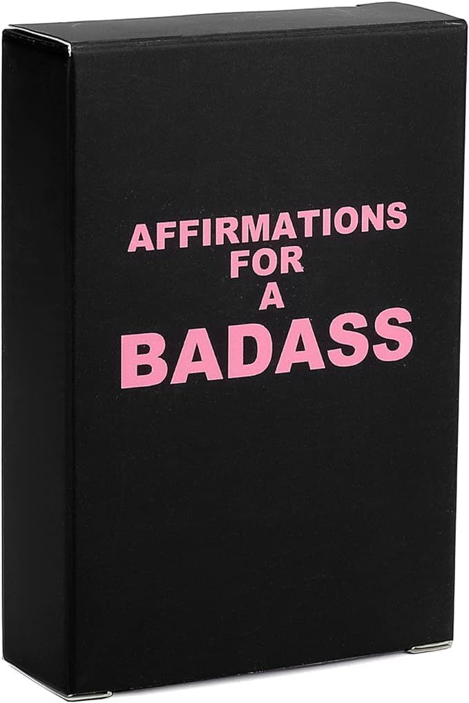 Badass Affirmation Cards - Daily Motivational and Inspirational Cards for Women | Amazon (US)
