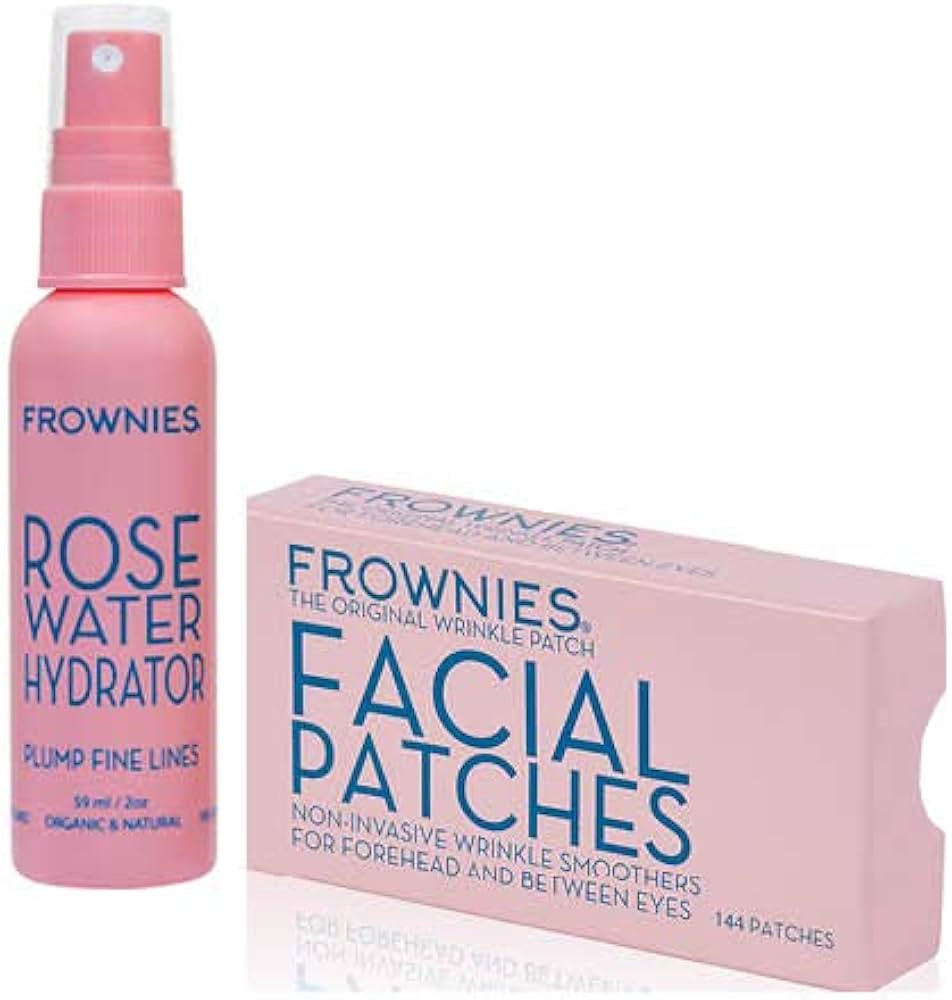 FROWNIES Smoothening Combo Forehead and Between Eyes/Rosewater | Amazon (US)