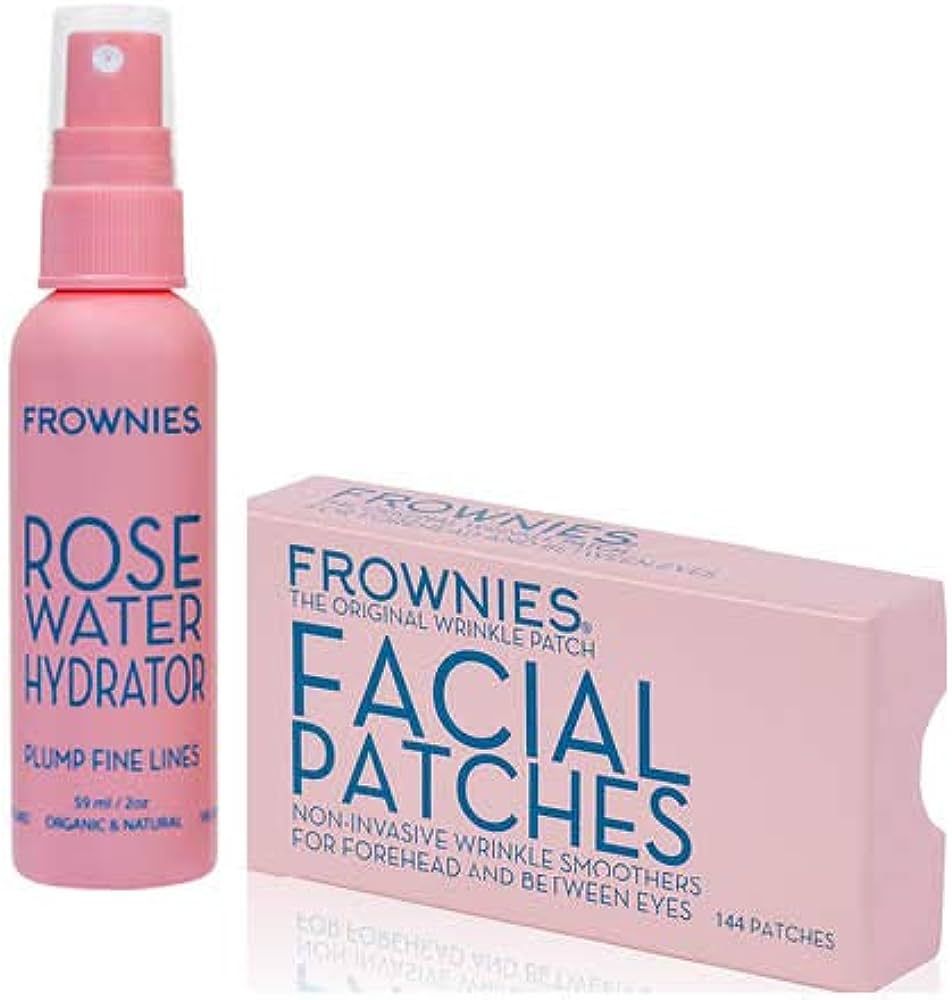 FROWNIES Smoothening Combo Forehead and Between Eyes/Rosewater | Amazon (US)
