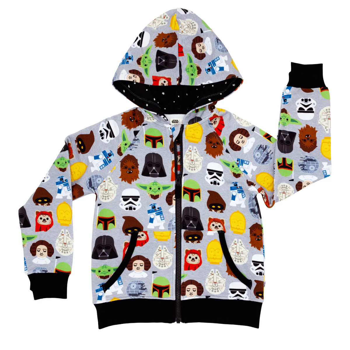 Star Wars™ Legends of the Galaxy Zip Hoodie | Little Sleepies