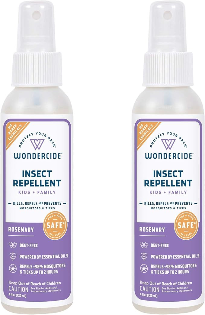 Wondercide - Mosquito, Tick, Fly, and Insect Repellent with Natural Essential Oils - DEET-Free Pl... | Amazon (US)
