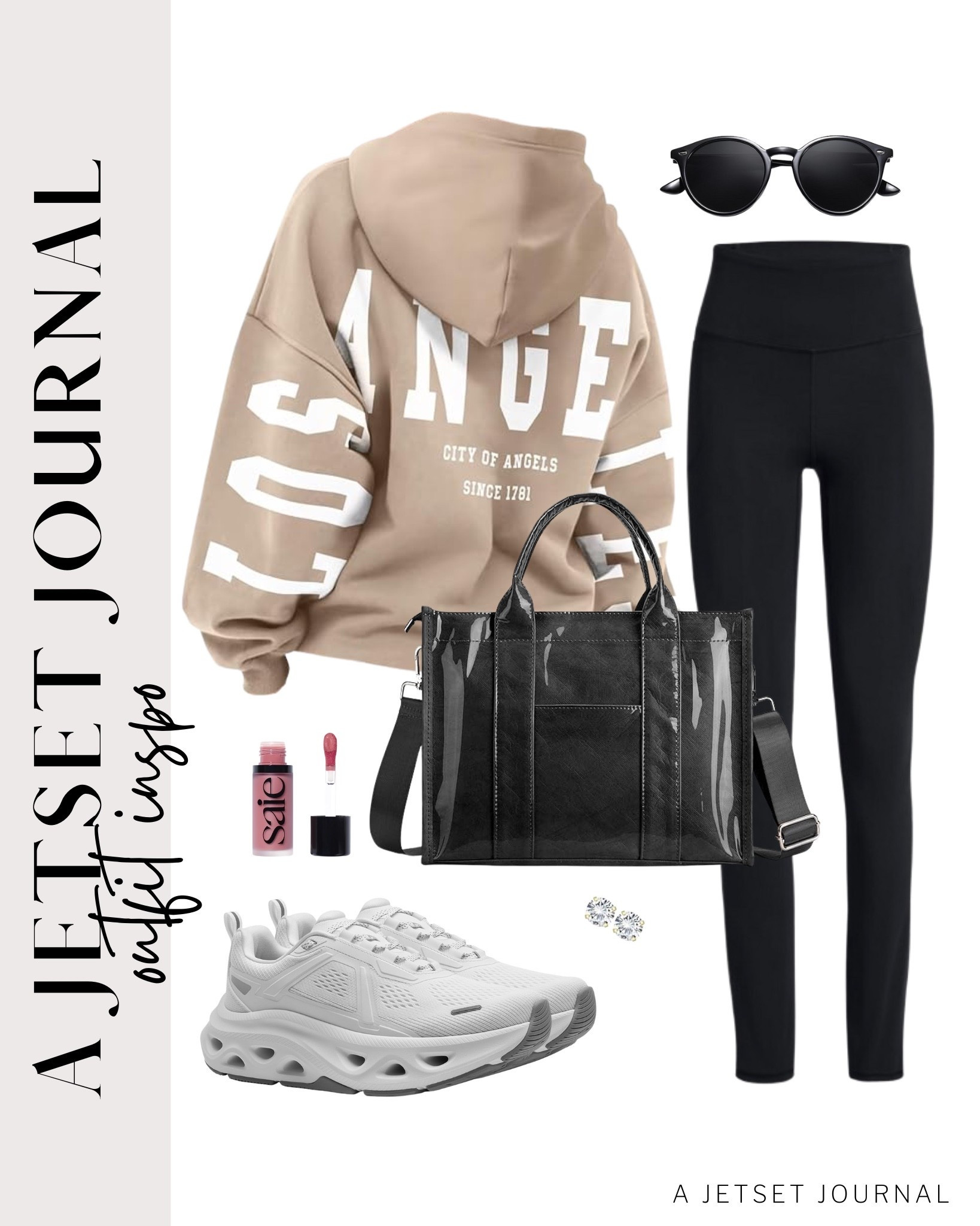 This sweater makes styling look easy. Sharing some simple outfit ideas that are both comfy and put together.
letter print hoodies, walking shoes, gold stud earrings, saie dew liquid blush casual outfit idea, running errands, winter outfit, comfy shoes, trendy look, capsule wardrobe, amazon finds, affordable style, winter outfit idea

#LTKSeasonal #LTKU #LTKBeauty