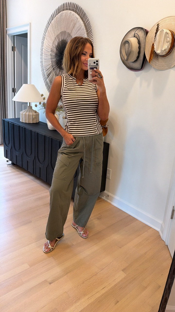 amazon tank with walmart pants! code betsy works for goldie lew ♥️

#LTKootd #LTKSeasonal #LTKSaleAlert