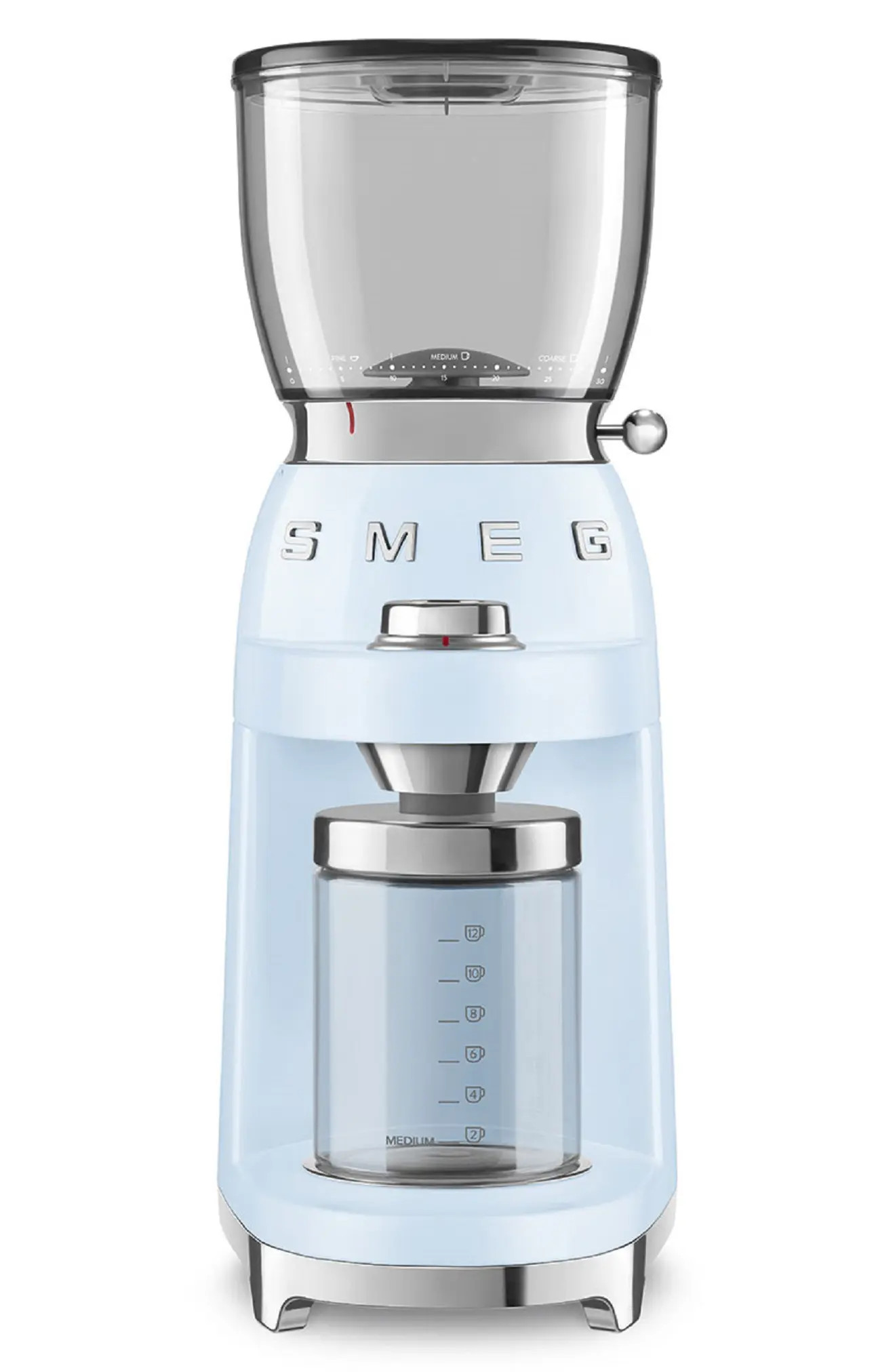 smeg '50s Retro Style Coffee Grinder in Pastel Blue at Nordstrom | Nordstrom