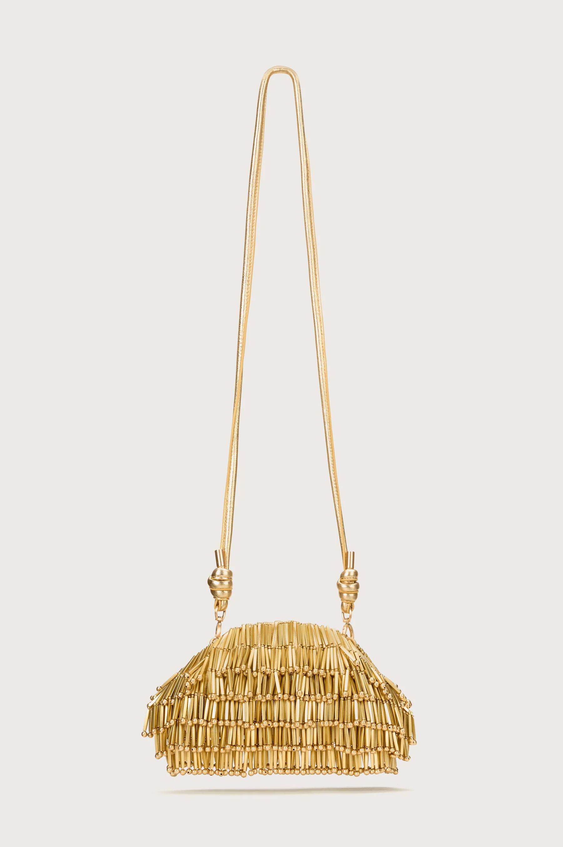 JAALA NANO CROSSBODY BAG - BRUSHED BRASS | Cult Gaia - US