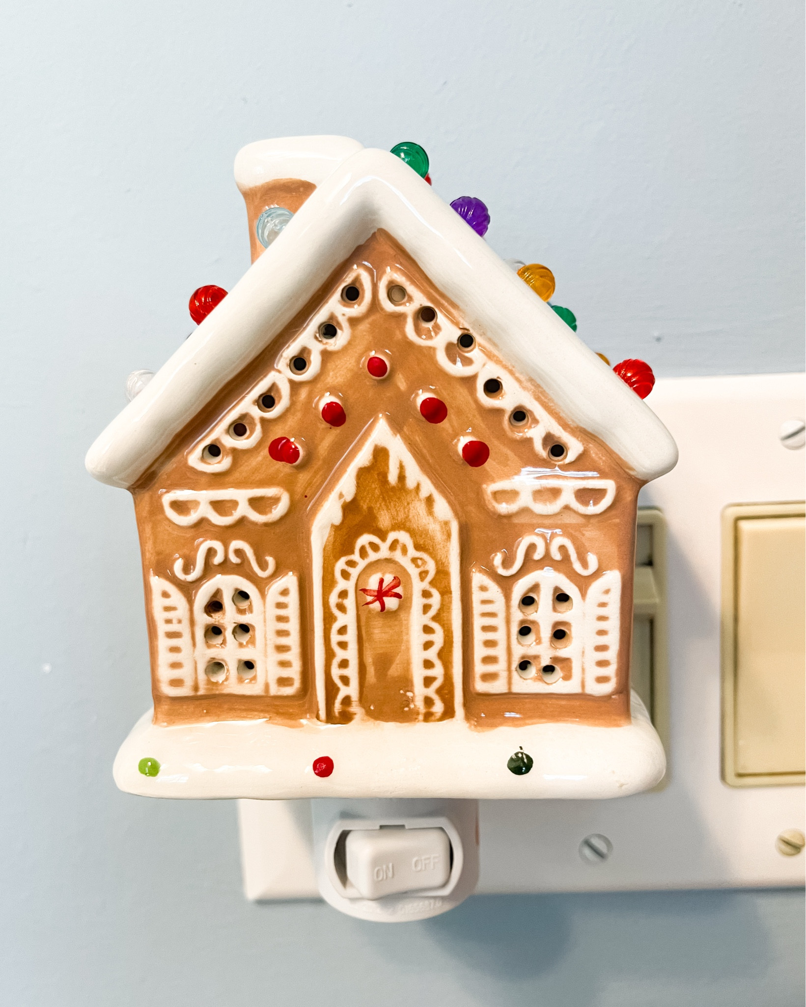 Adorable gingerbread house night light from Altar’d State

Similar styles found on Francesca’s, Target, QVC, and Wayfair

#LTKHoliday #LTKSeasonal #LTKHome