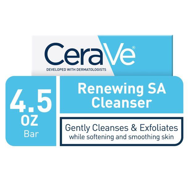 CeraVe SA Cleanser Bar for Rough & Bumpy Skin, 4.5 oz - Walmart.com | Walmart (US)