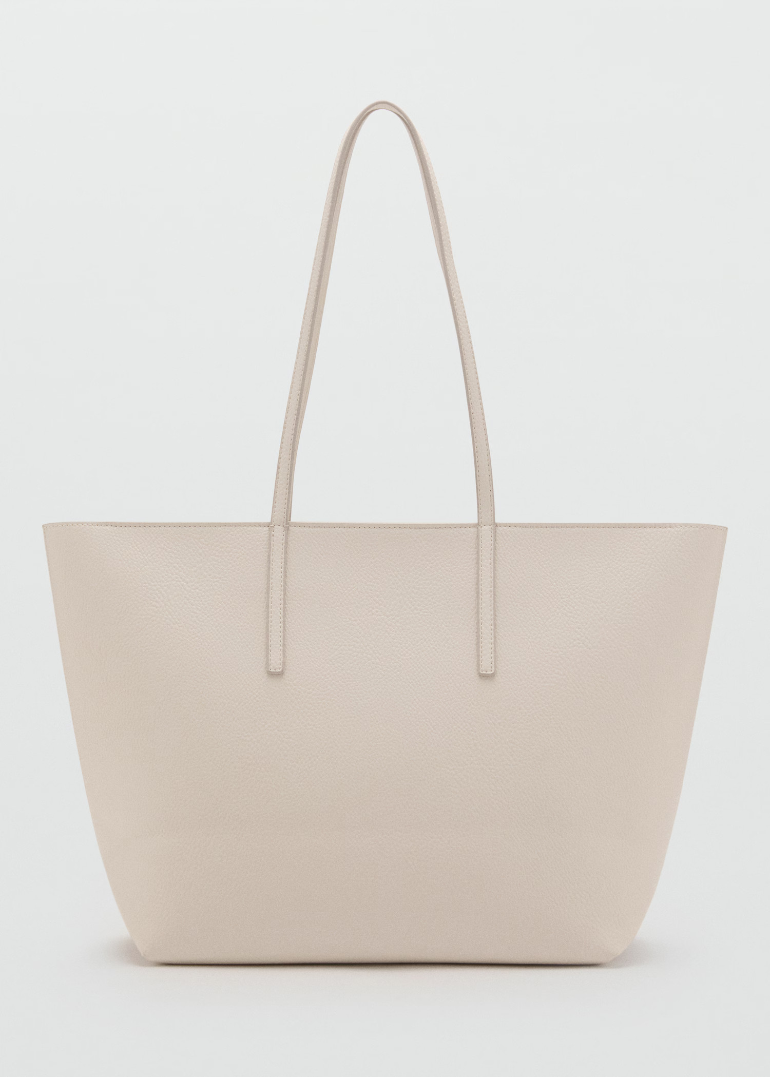 Shopper bag with double handle - Women | MANGO United Kingdom | MANGO (UK)