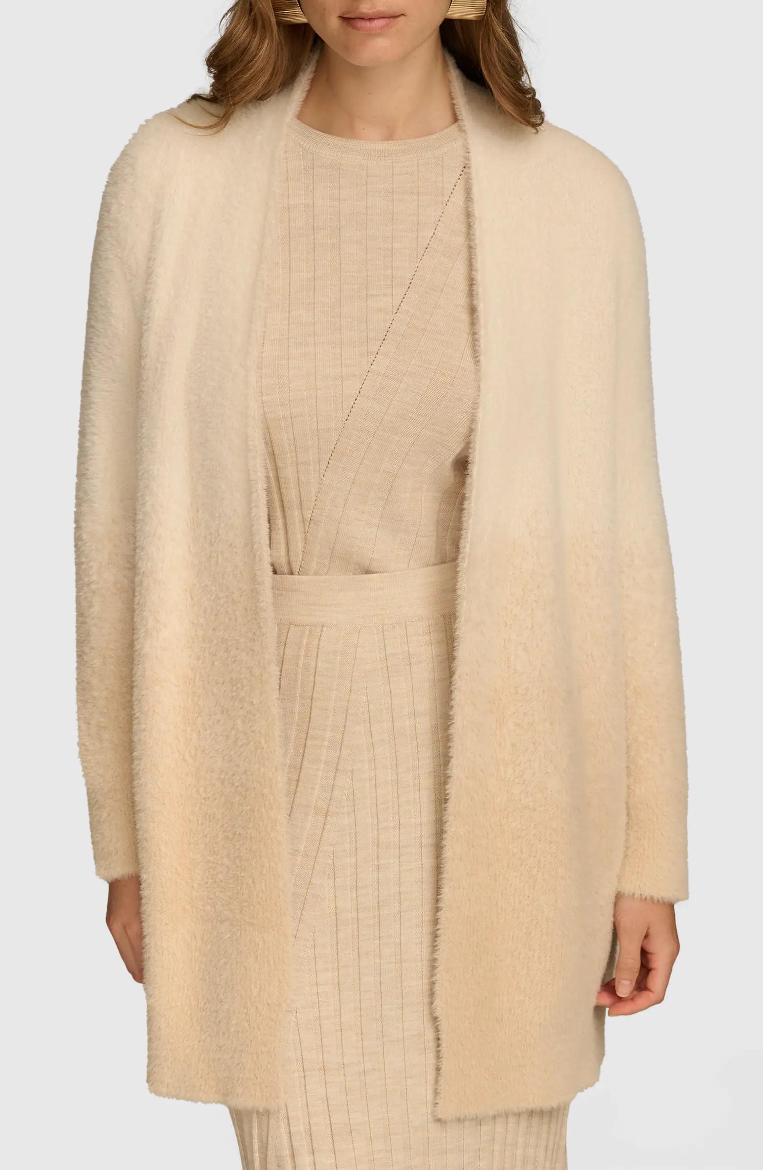 Donna Karan New York Ombré Open Front Cardigan | Nordstrom | Nordstrom