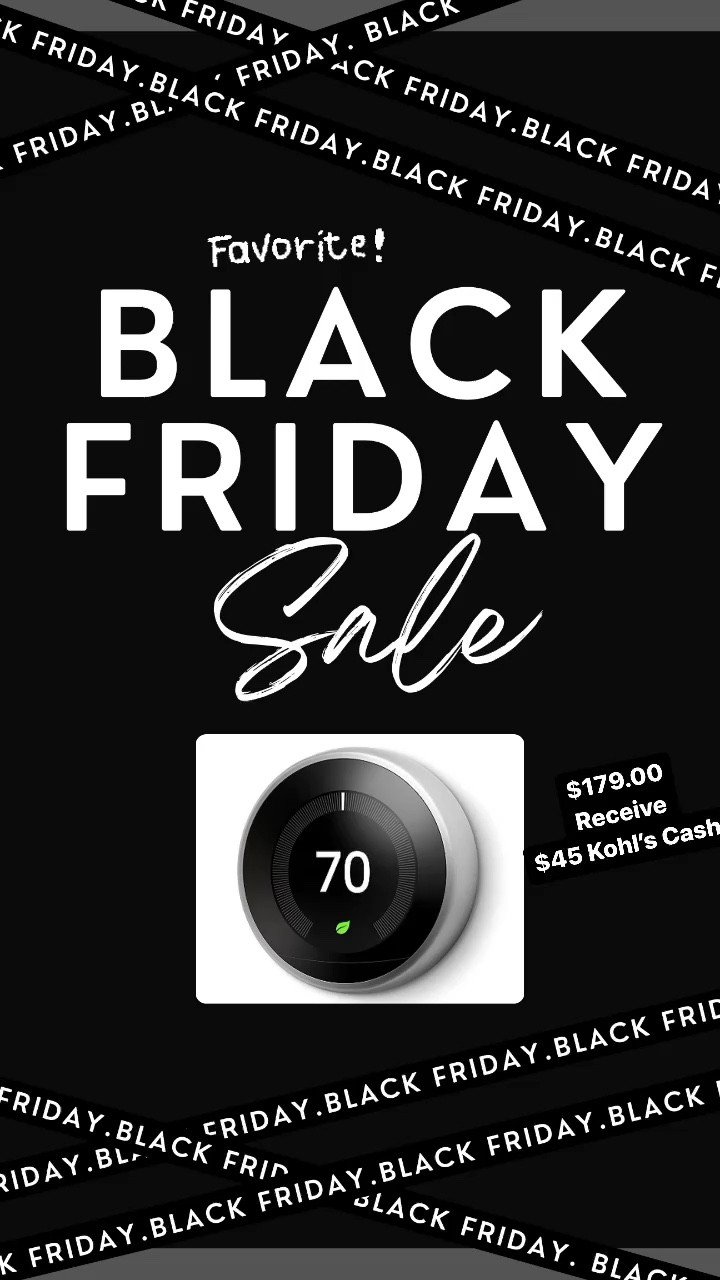 Nest thermostat #blackfriday

#LTKCyberweek