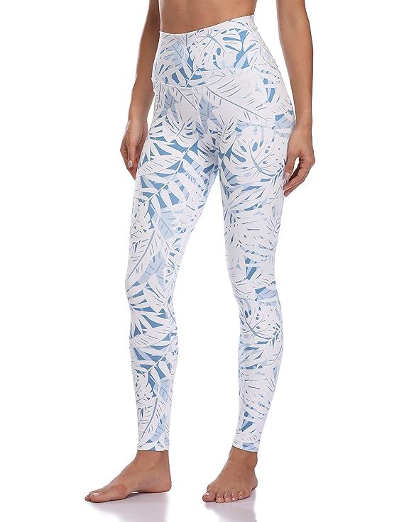 Colorfulkoala Women's High Waisted Pattern Leggings Full-Length Yoga Pants | Amazon (US)