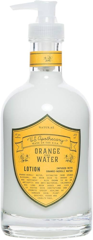 US Apothecary Orange Water Hand and Body lotion 12 oz | Amazon (US)