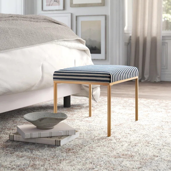 Ramford Velvet Ottoman | Wayfair North America